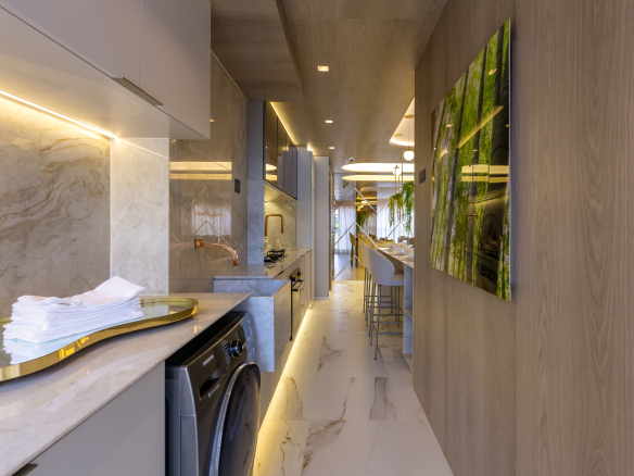 Eden Park by Dror | Eden West – Área de serviço do decorado de 94 m²