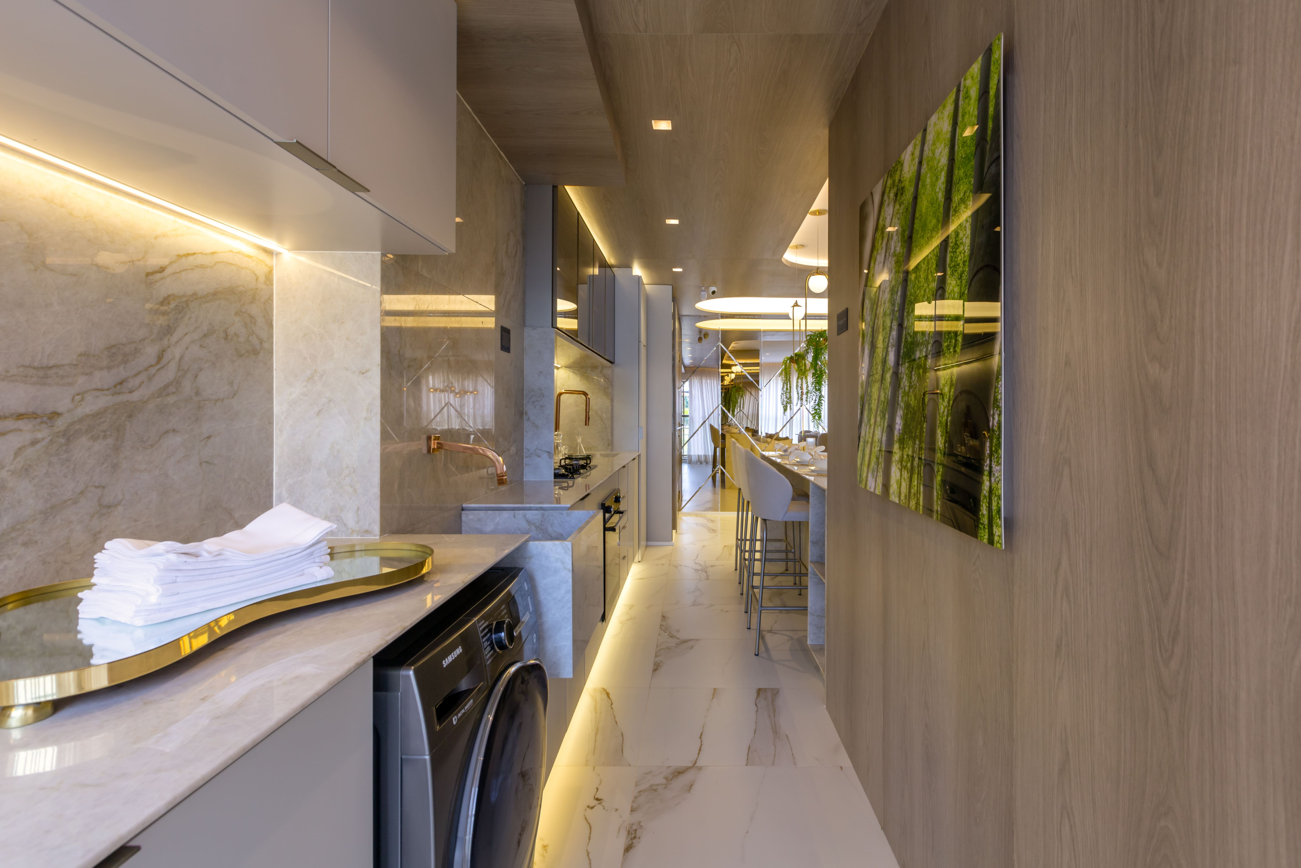 Eden Park by Dror | Eden West – Área de serviço do decorado de 94 m²