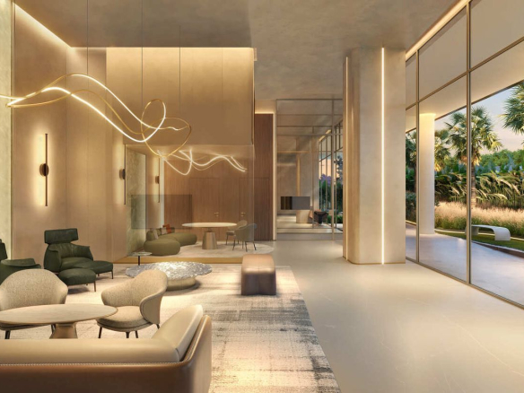 Epic Apartments - lobby e coworking em vista alternativa